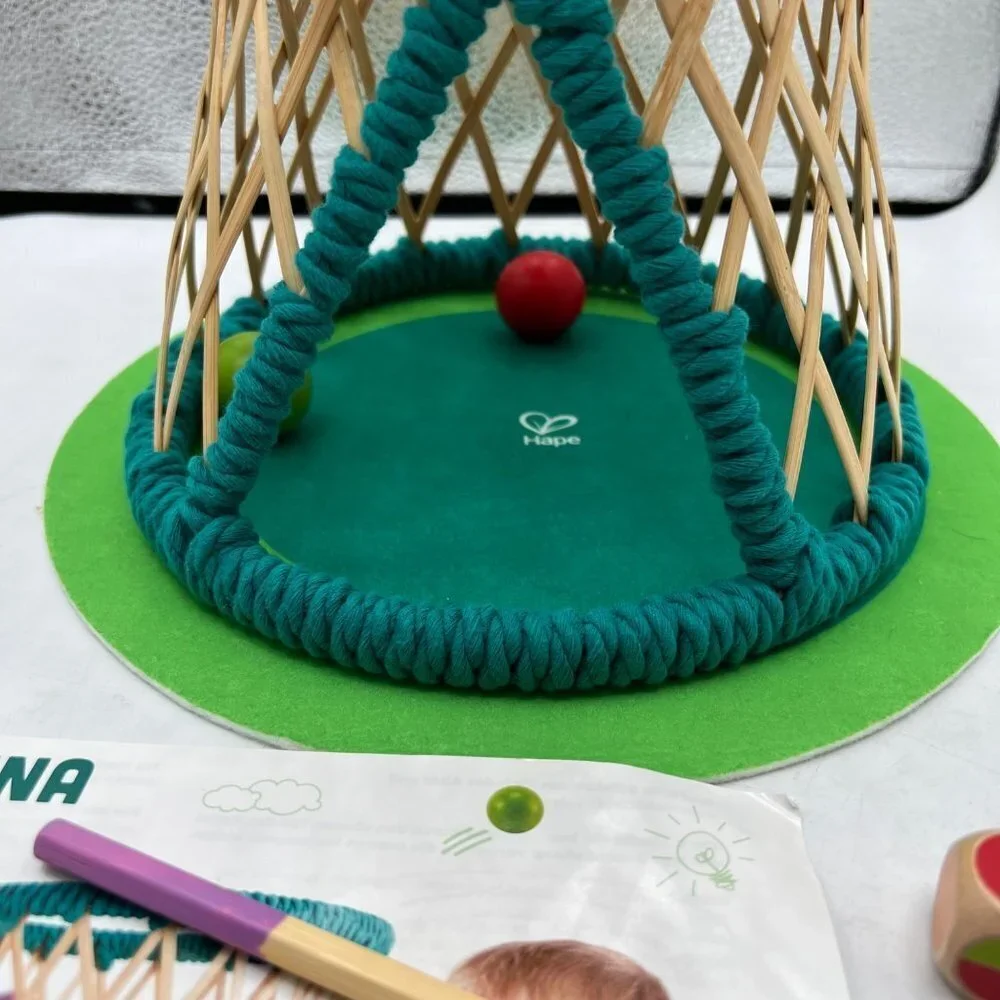 Hape/Palina/Bamboo/Educational Toy 3+/Natural Bamboo/Hand Eye Coordination- Moto